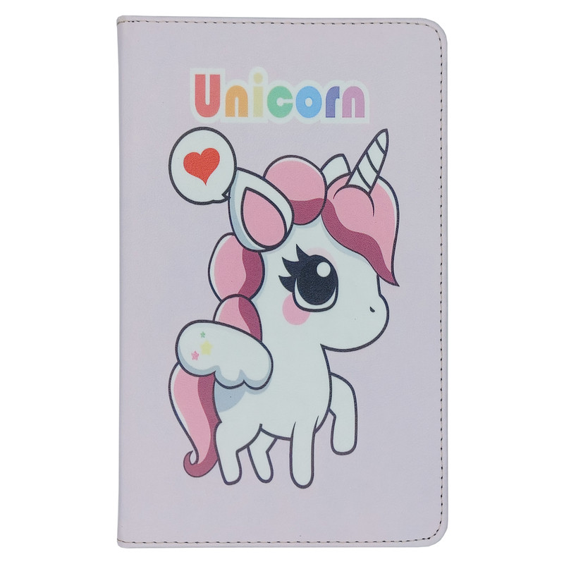 کیف کلاسوری مدل یونی کورن - 14 مناسب برای تبلت سامسونگ Galaxy Tab A 8.0 2019 T290 / T295 | دیجی قاب دونی