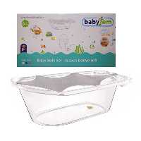 ست 6 تکه حمام نوزاد شفاف بی بی جم Baby jem