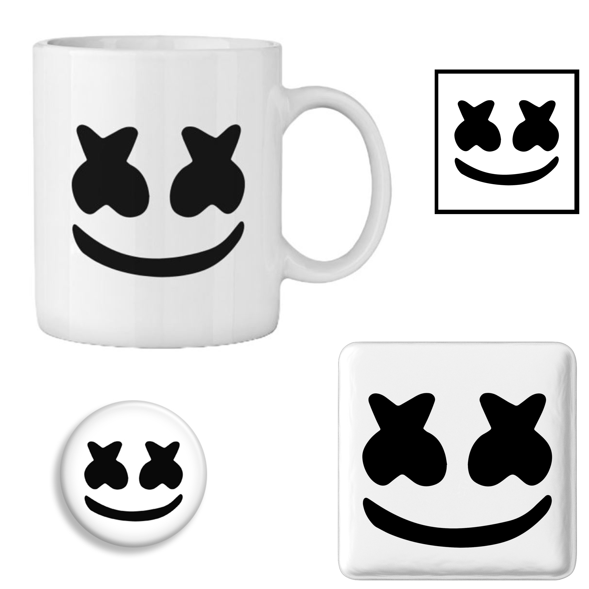 ست هدیه ماگ طرح مارشمالو کد c5