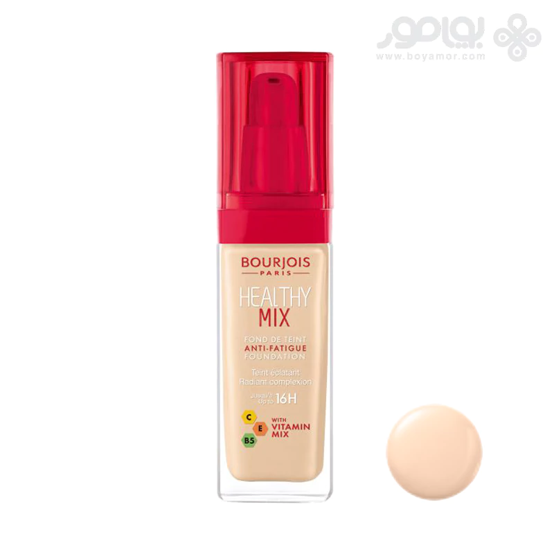 کرم پودر بورژوا سری Healthy Mix شماره 50 حجم 30 میلی لیتر