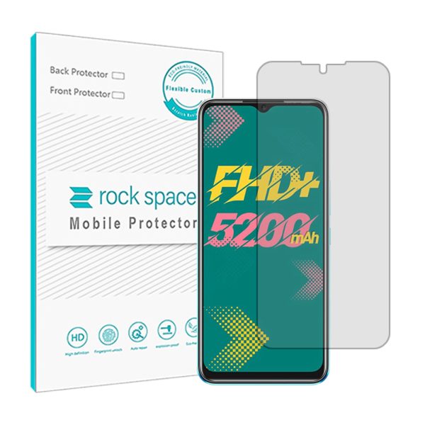 گلس اینفینیکس Hot 11 مدل نانو هیدروژل شفاف برند راک اسپیس کد 17600