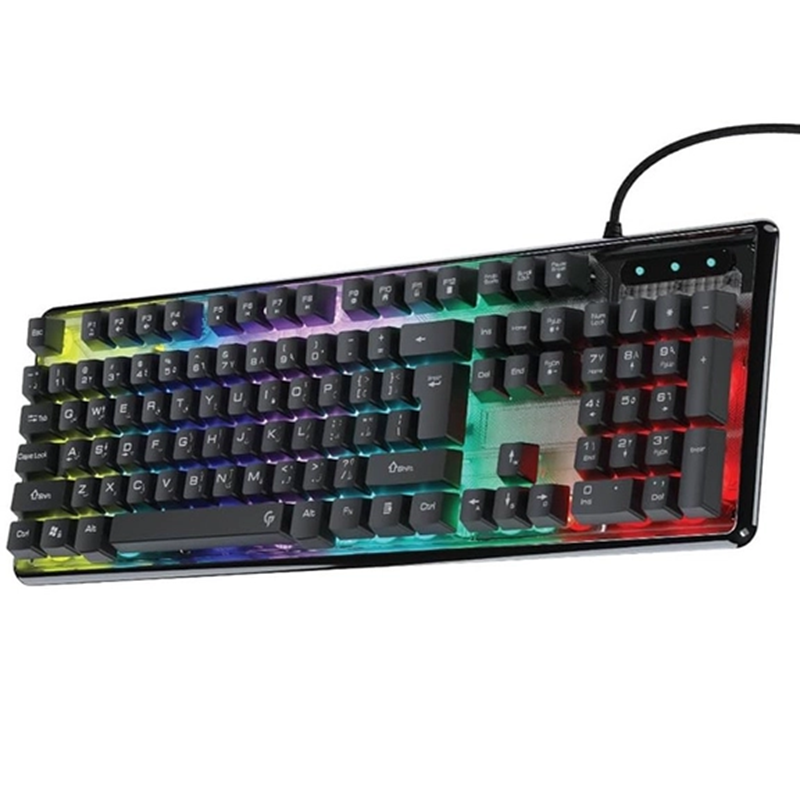 کیبورد شیشه‌ای گیمینگ پرودو PDX216-TP