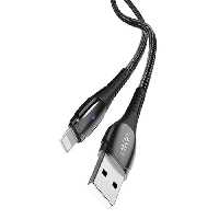 کابل شارژ سریع یواس‌بی به لایتنینگ به طول یک متر ایکس‌او XO Smart Chipset Auto Power-off USB Cable for lightning NB145