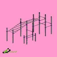 خرید سازه کلیستنیکس PSD-OKCSW-05