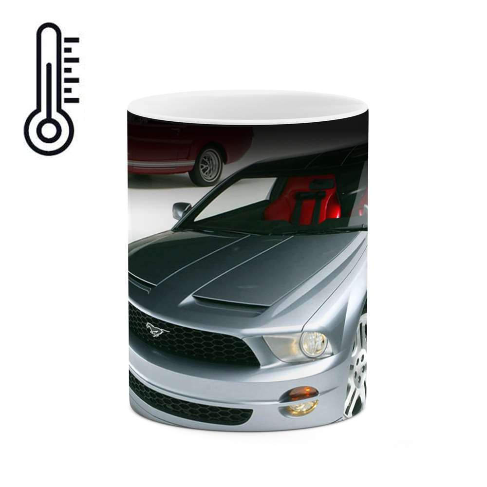 ماگ حرارتی طرح ماشین موستانگ مدل mgh11485