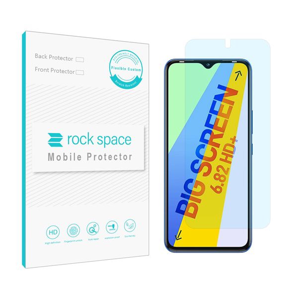 گلس اینفینیکس smart 6 Plus مدل نانو هیدروژل آنتی بلو برند راک اسپیس کد S