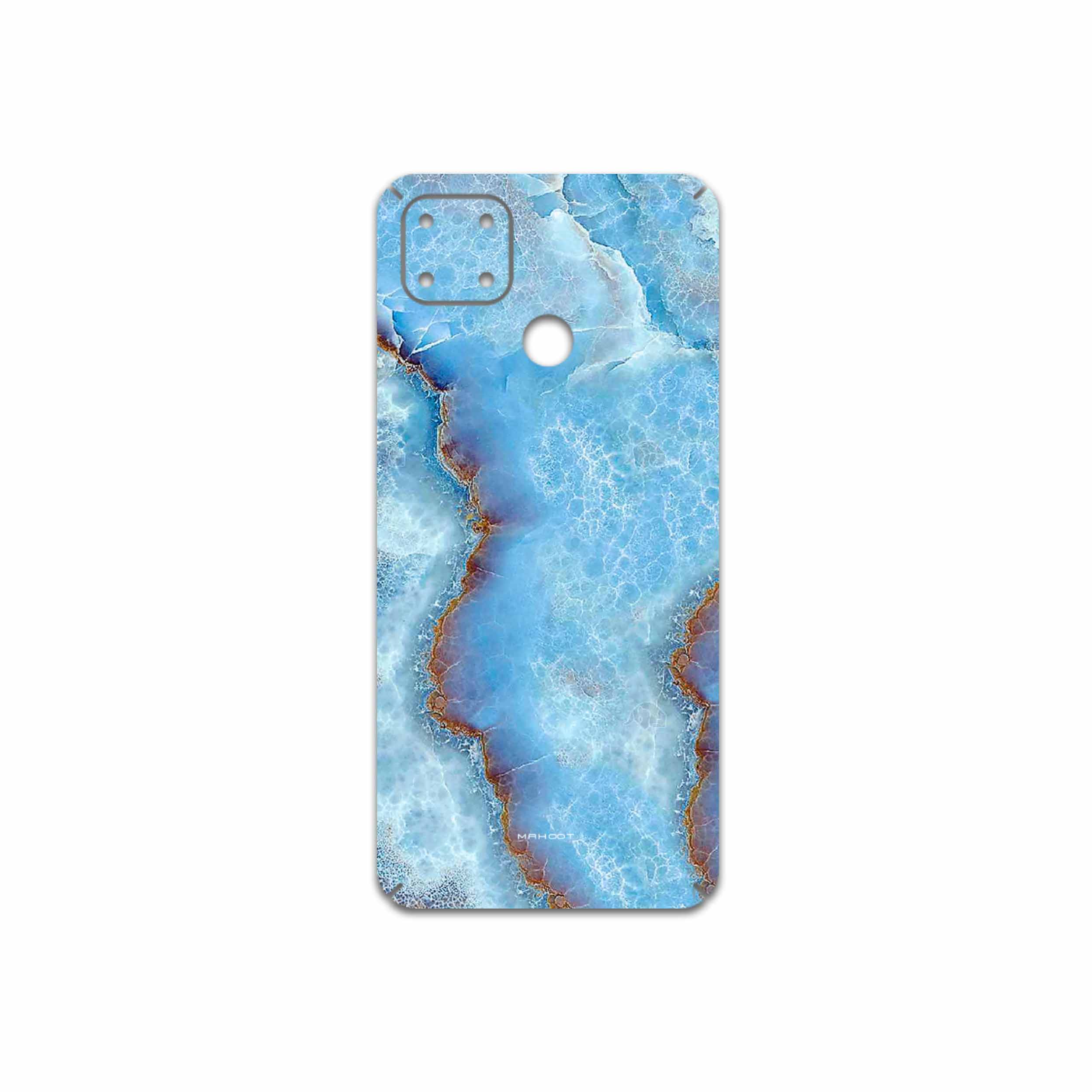 برچسب پوششی ماهوت مدل Blue-Ocean-Marble مناسب برای گوشی موبایل ریلمی C25s