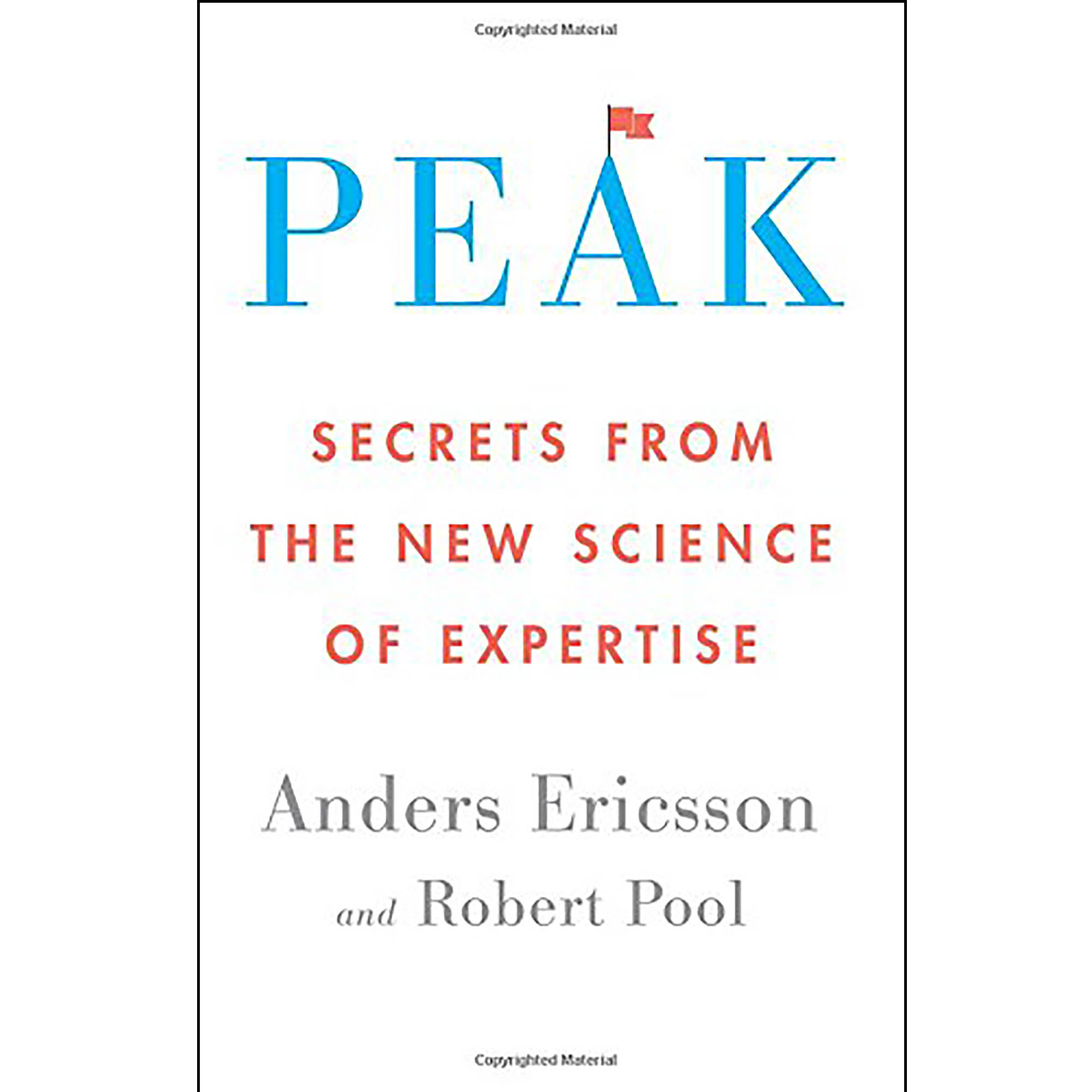 کتاب Peak اثر Anders Ericsson انتشارات Eamon Dolan Houghton Mifflin Harcourt