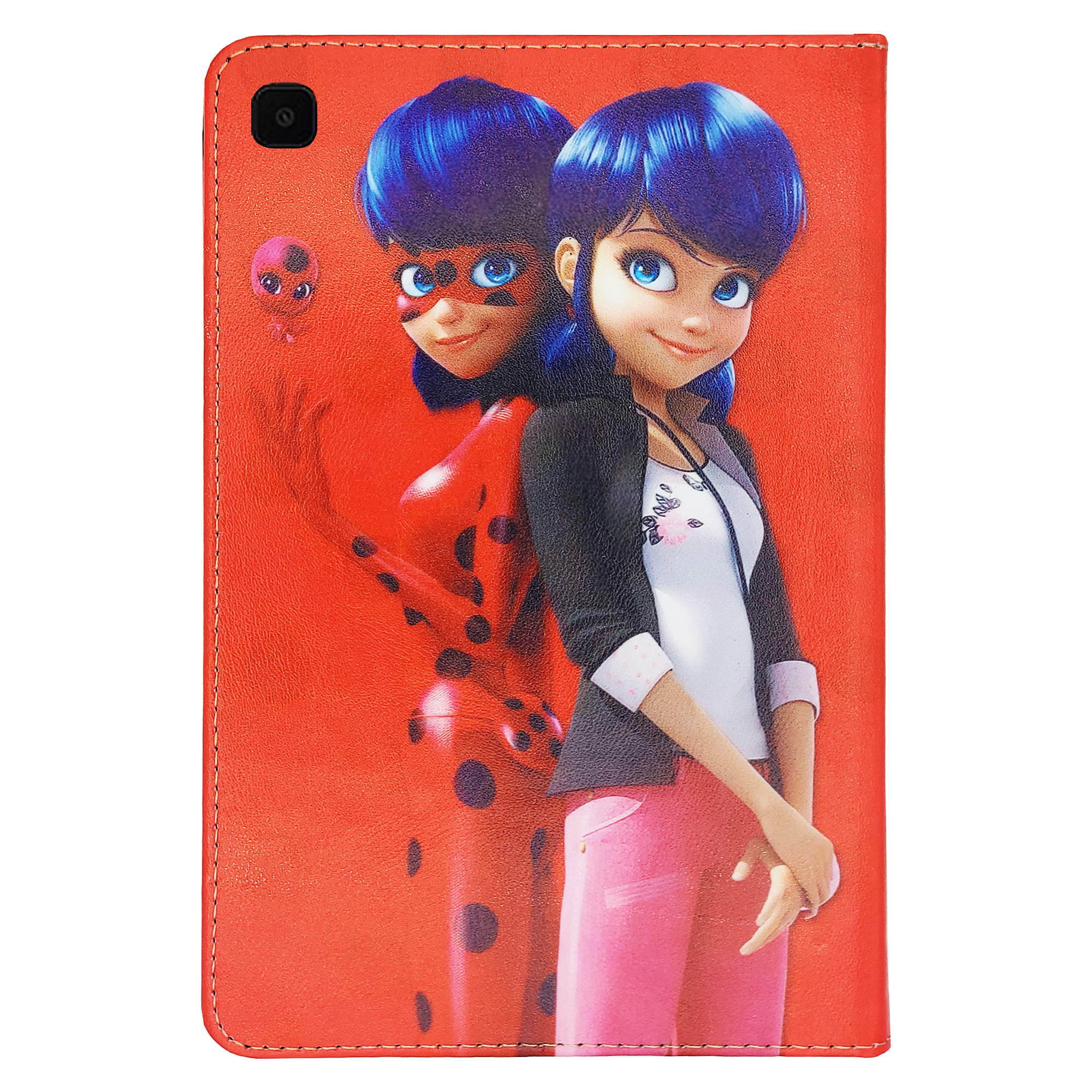 کیف کلاسوری طرح دختر کفشدوزکی مناسب برای تبلت سامسونگ Galaxy Tab A7 10.4 2020 / T505