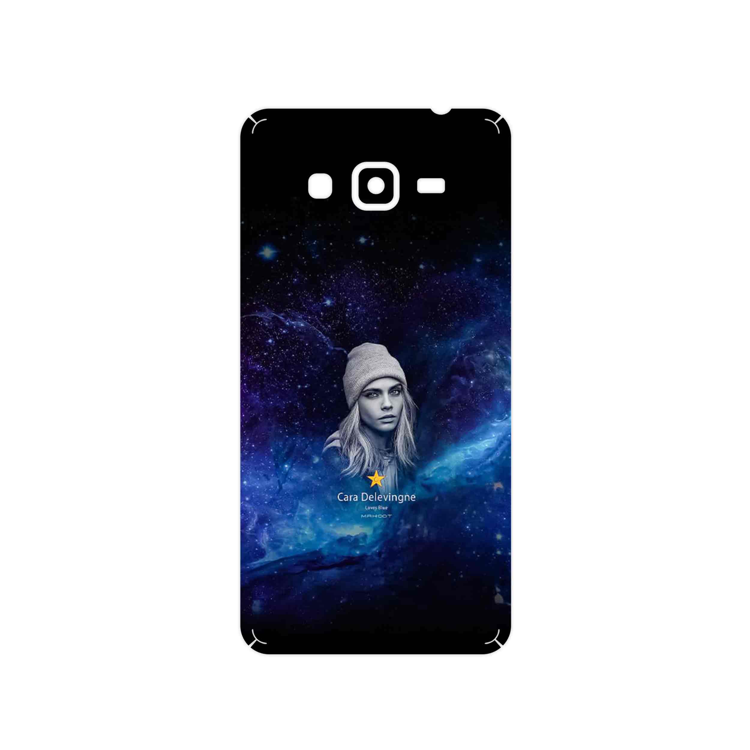 برچسب پوششی ماهوت مدل Cara Delevingne مناسب برای گوشی موبایل سامسونگ Galaxy Grand Prime
