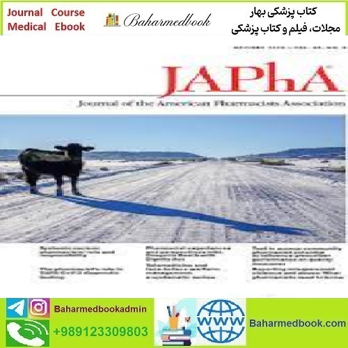 Journal of the American Pharmacists Association Volume