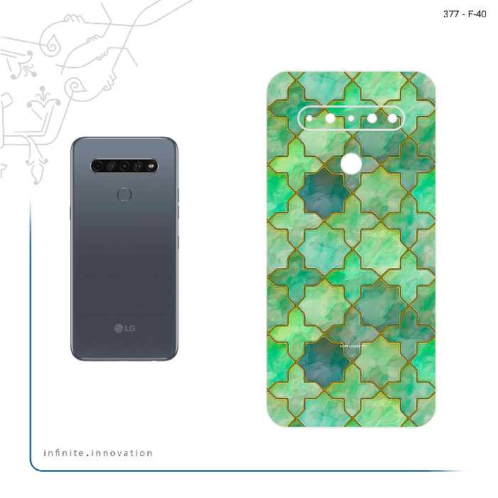 برچسب پوششی ماهوت مدل Iran Tile 8 مناسب برای گوشی موبایل ال جی K61