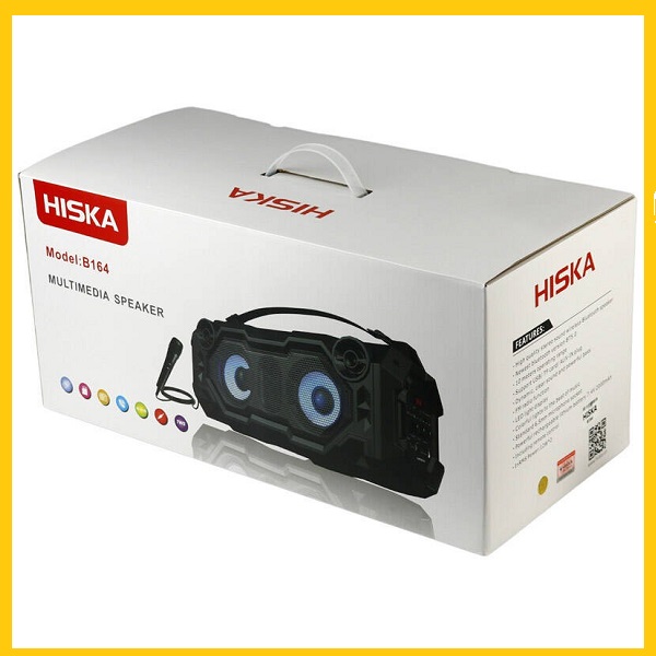 اسپیکر بلوتوث قابل حمل هیسکا HISKA B164