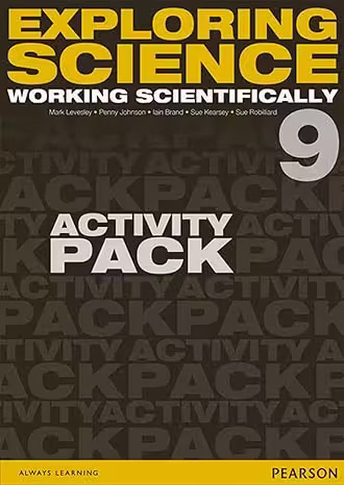 خرید و دانلود نسخه کامل کتاب Exploring Science Activity Pack Year 9 - Pdf