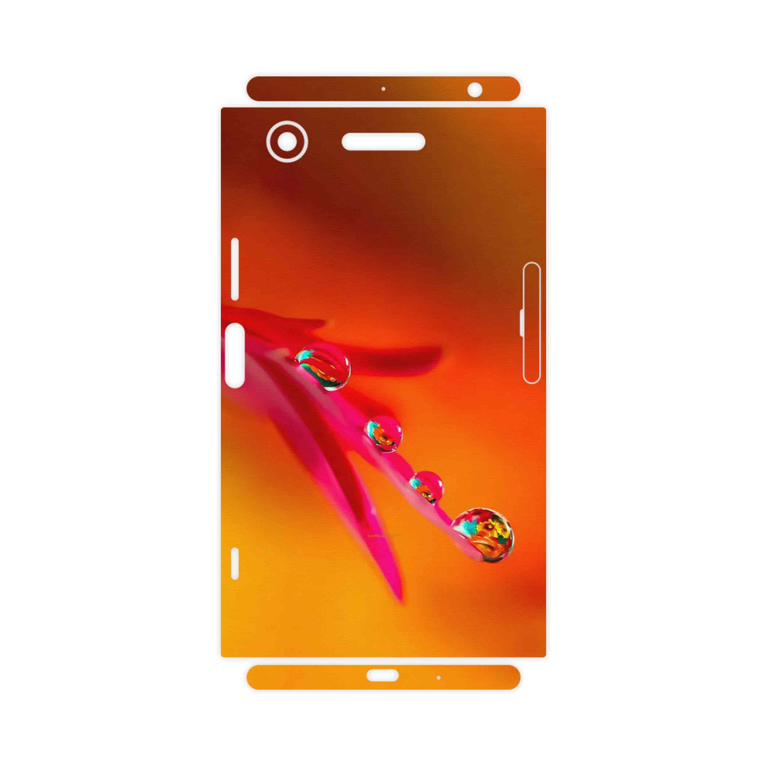 برچسب پوششی ماهوت مدل Plant dew-FullSkin مناسب برای گوشی موبایل سونی Xperia XZ1