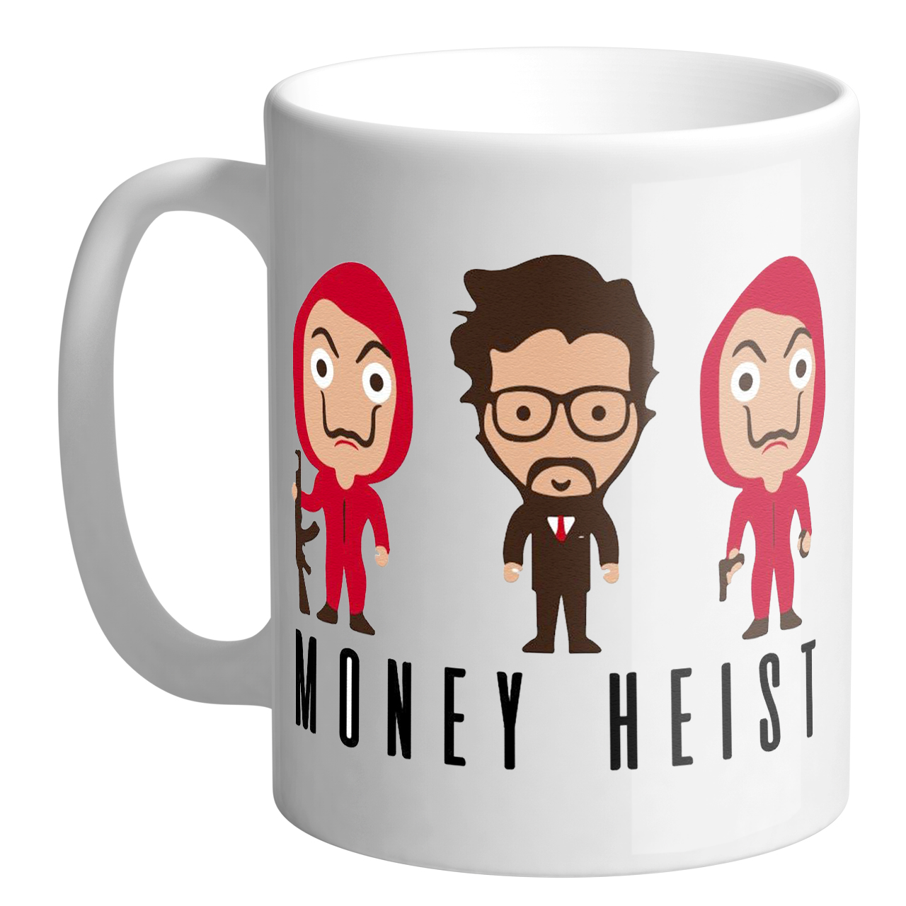 ماگ طرح سریال money heist کد L1052