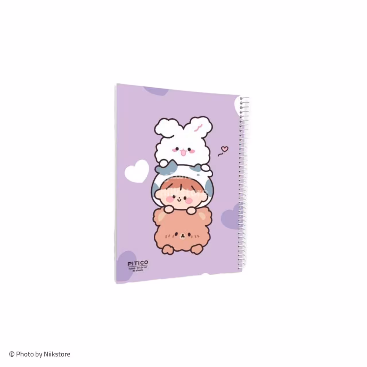 دفتر خط دار 80 برگ فانتزی پیتیکو کد 313Pitico 80 sheets notebook