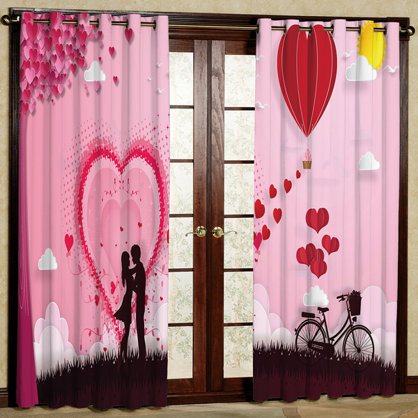 پرده کد 7017 سایز 280x140 سانتی متر