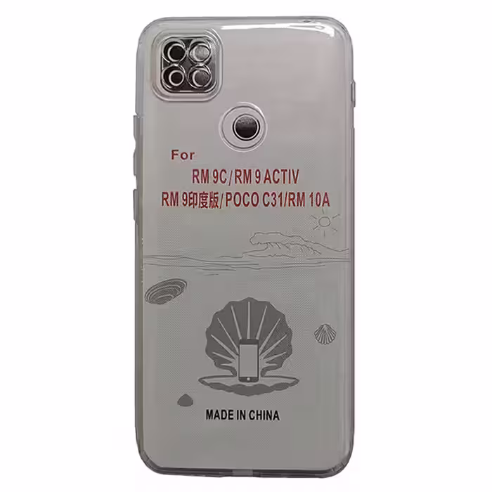 کاور طرح ژله ای مدل aw13 مناسب برای گوشی موبایل  شیائومی 9C / Pco C31 / Redmi 10A Redmi 9A