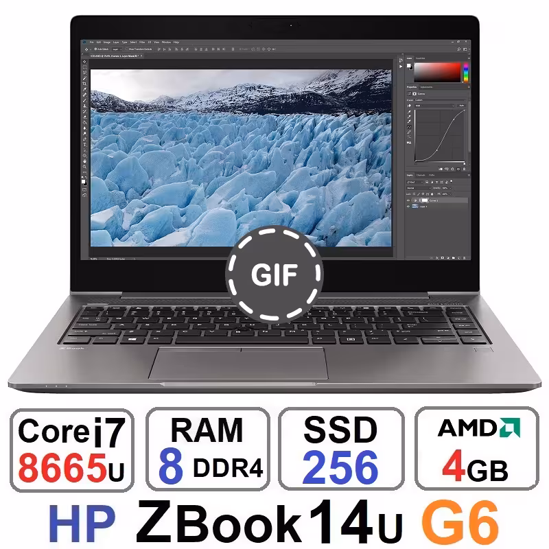 لپ تاپ اچ پی HP ZBook 14u G6 CORE i7 8665u رم8