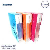 کلربوک 100 برگ قابدار فسفری کرونا