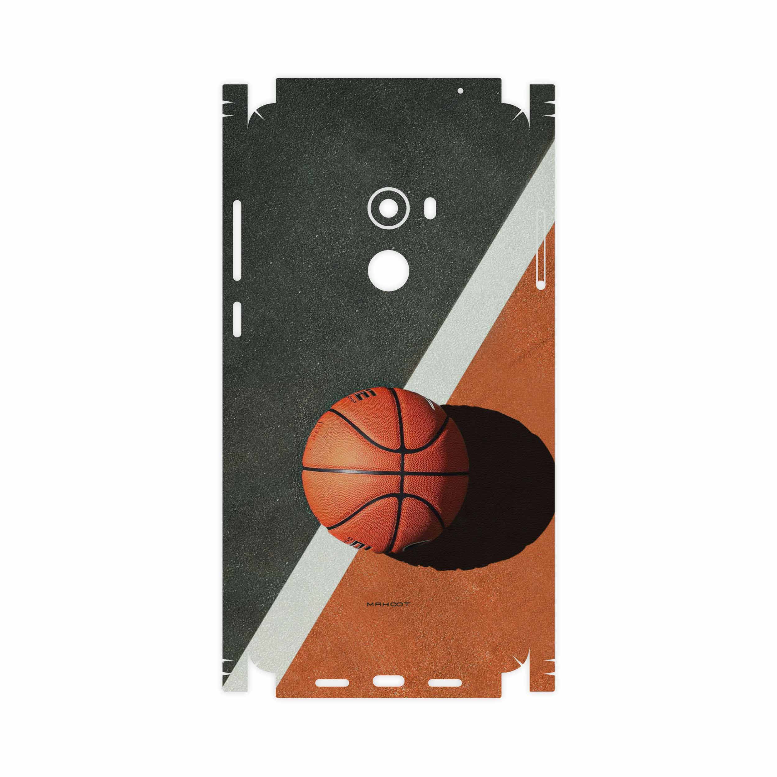 برچسب پوششی ماهوت مدل Basketball-FullSkin مناسب برای گوشی موبایل شیائومی Mi Mix 2