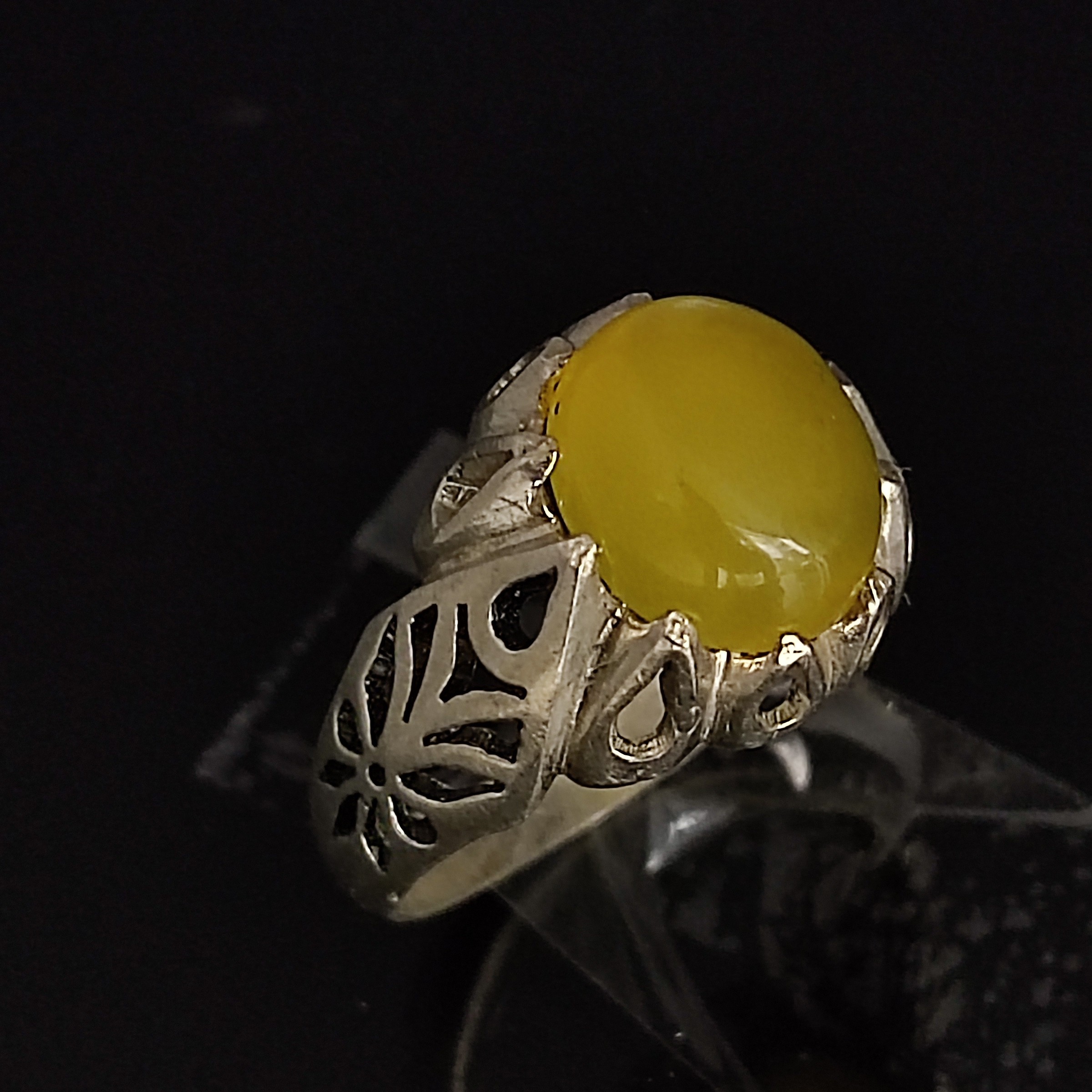 انگشتر نقره مردانه شرف الشمس