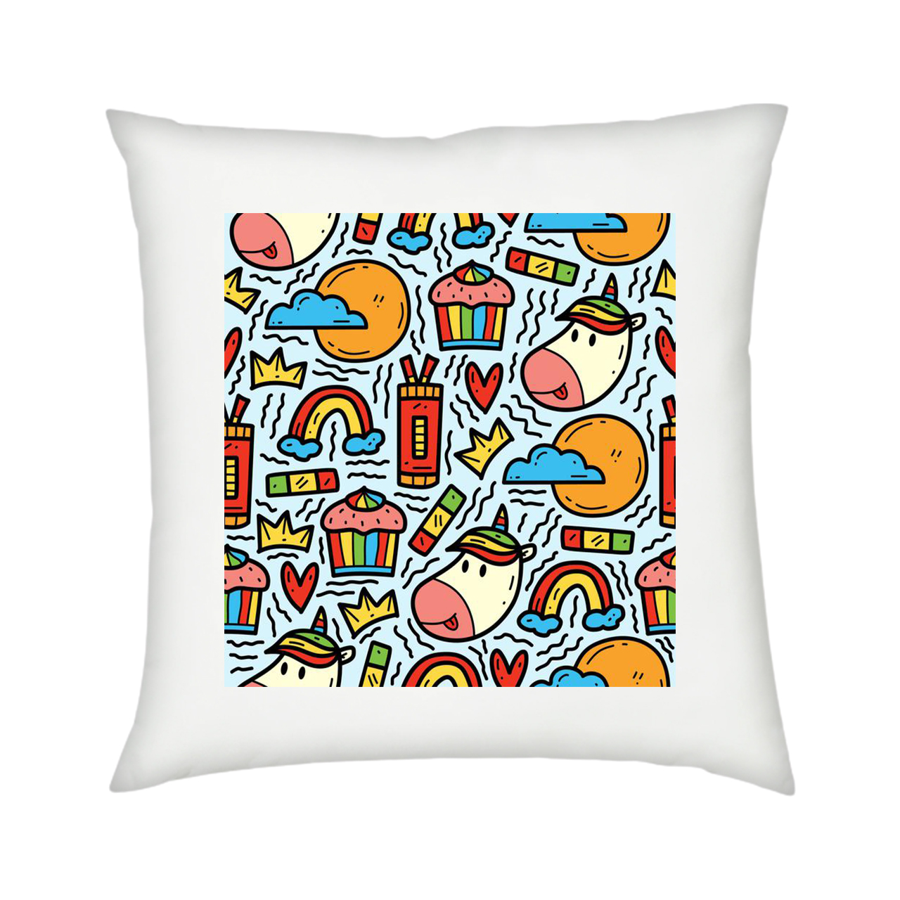 کاور کوسن مدل یونیکورن کد 1848