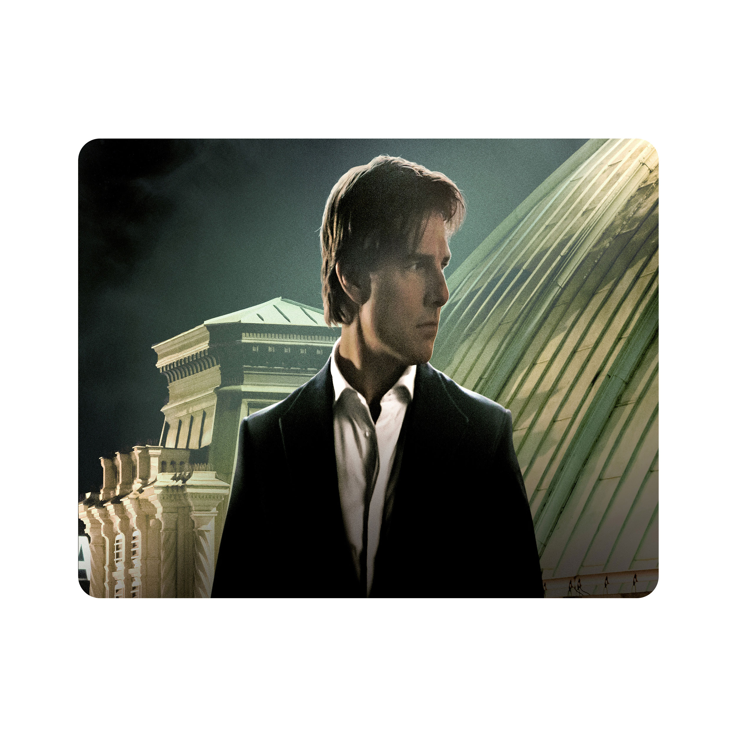 ماوس پد اطلس آبی طرح بازیگر تام کروز مدل T6675