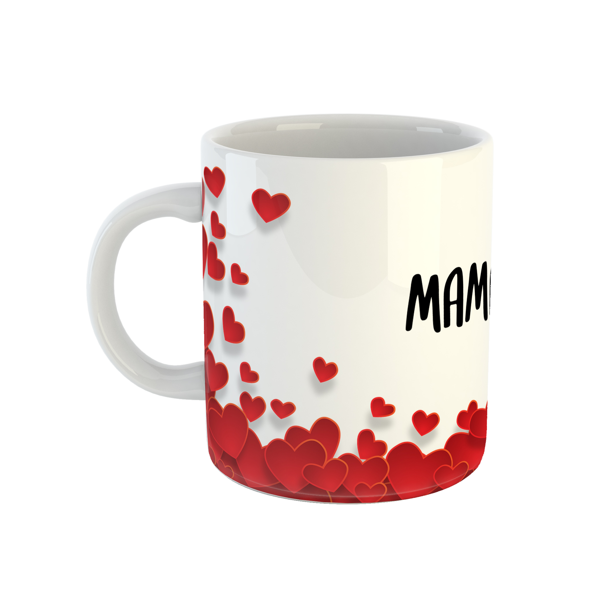 ماگ طرح قلب مدل ممد