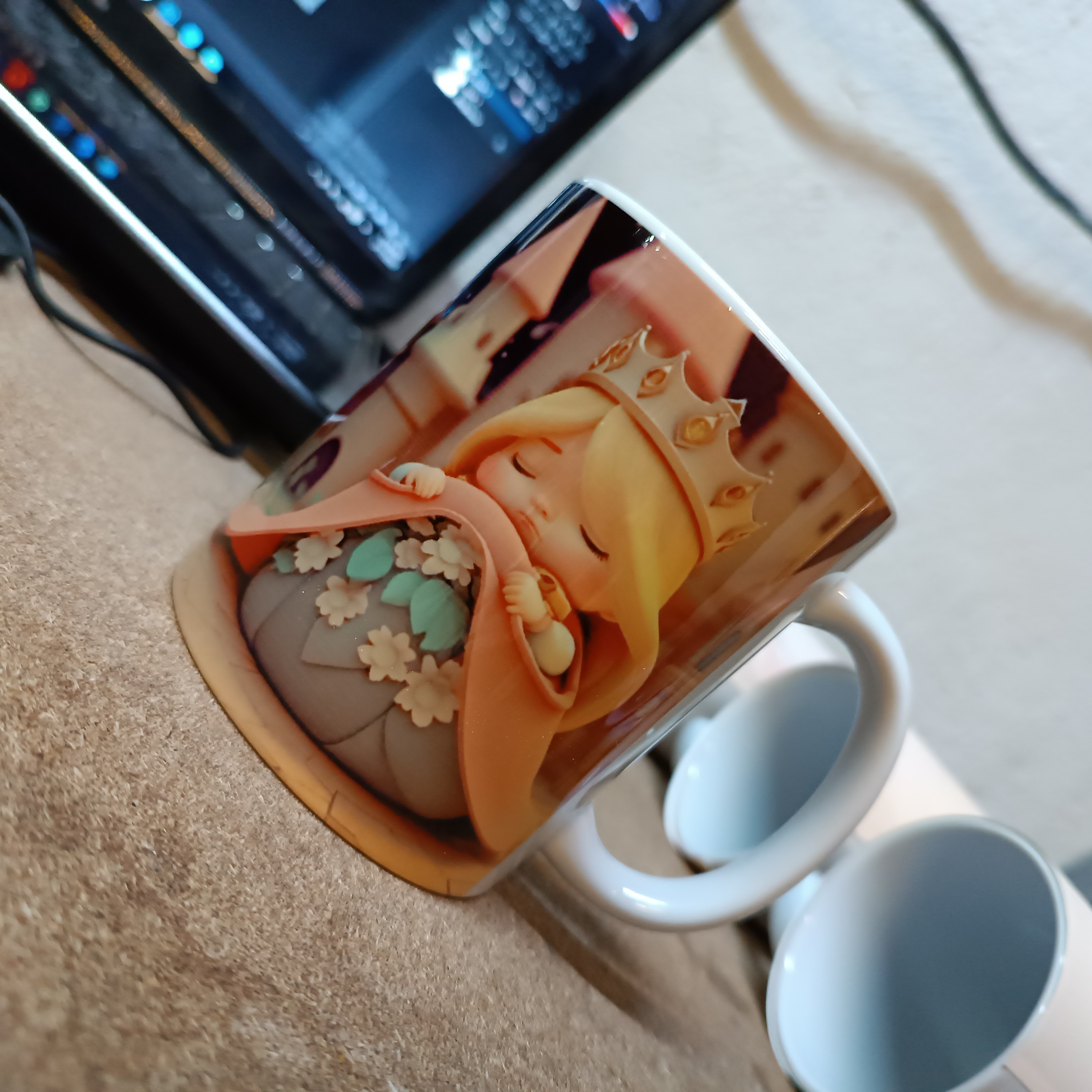 ماگ روز دختر،دخترانه،کیوت،سرامیکی