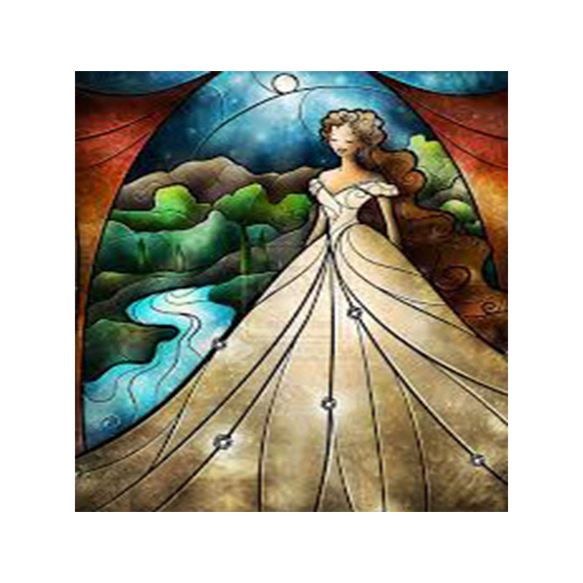 تابلو شاسی طرح نقاشی مدل 904