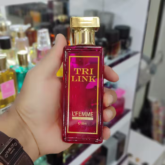 ادکلن زنانه تی آر آی  TRI لینک ال فمی TRI LINK L FEMME PERFUME