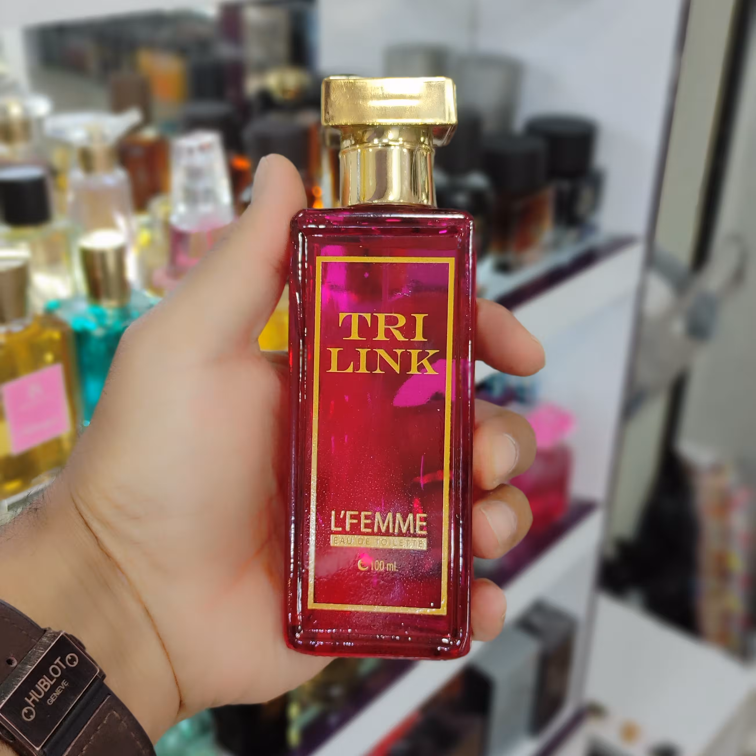 ادکلن زنانه تی آر آی  TRI لینک ال فمی TRI LINK L FEMME PERFUME