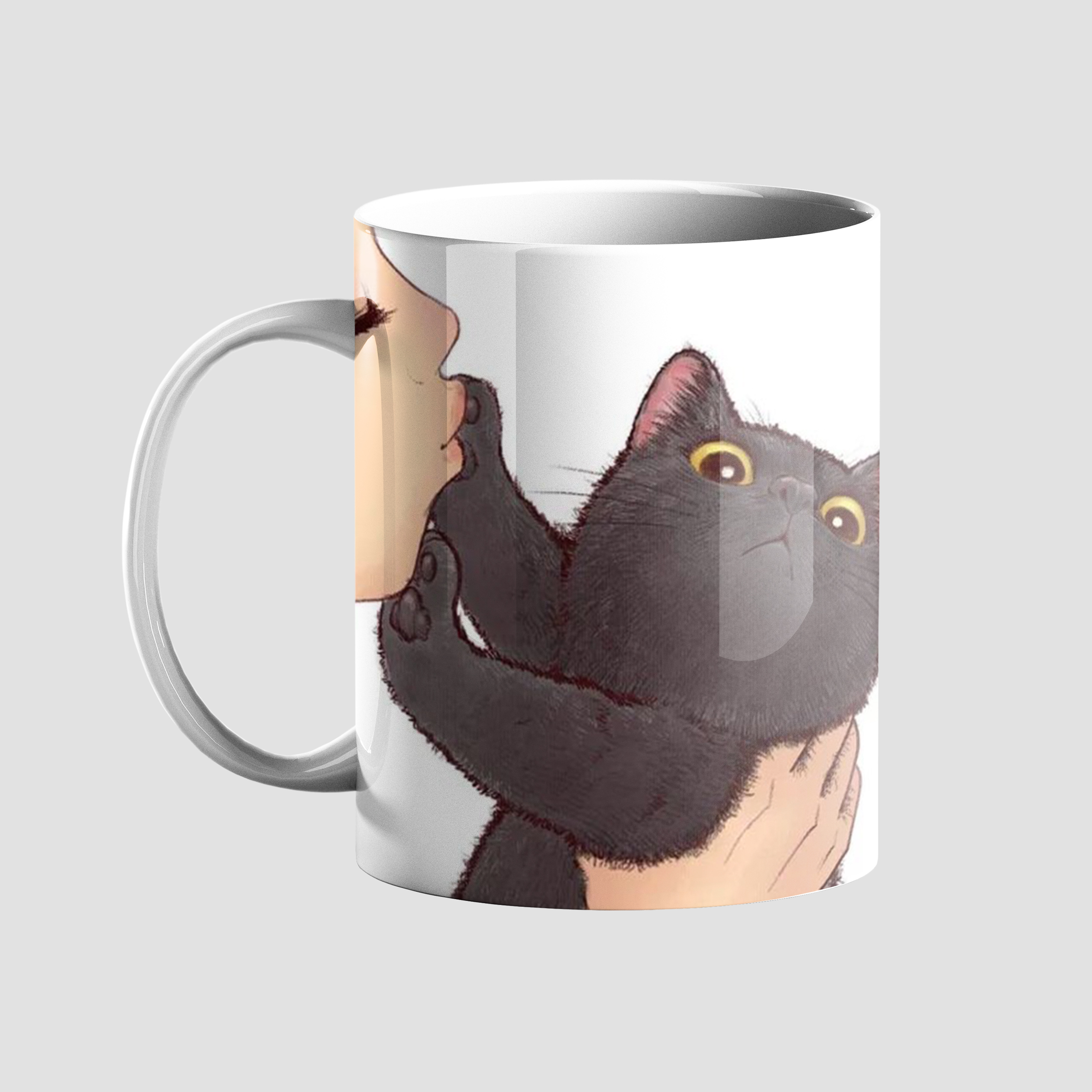 ماگ طرح مقاومت گربه کد 253