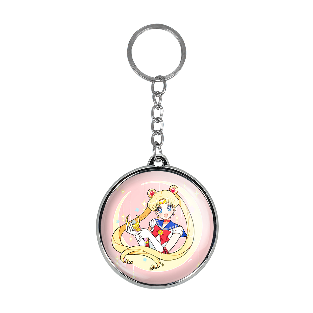 جاکلیدی خندالو طرح اوساگی تسوکینو انیمه سیلور مون مدل دوطرفه کد 1742917437