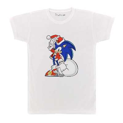 تی شرت بچگانه پرمانه طرح سونیک کد pmt.1567