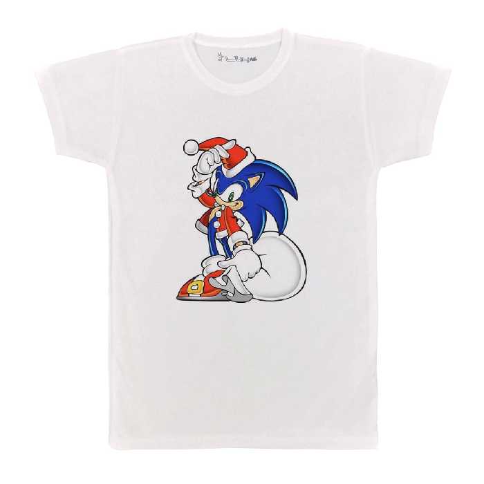 تی شرت بچگانه پرمانه طرح سونیک کد pmt.1567