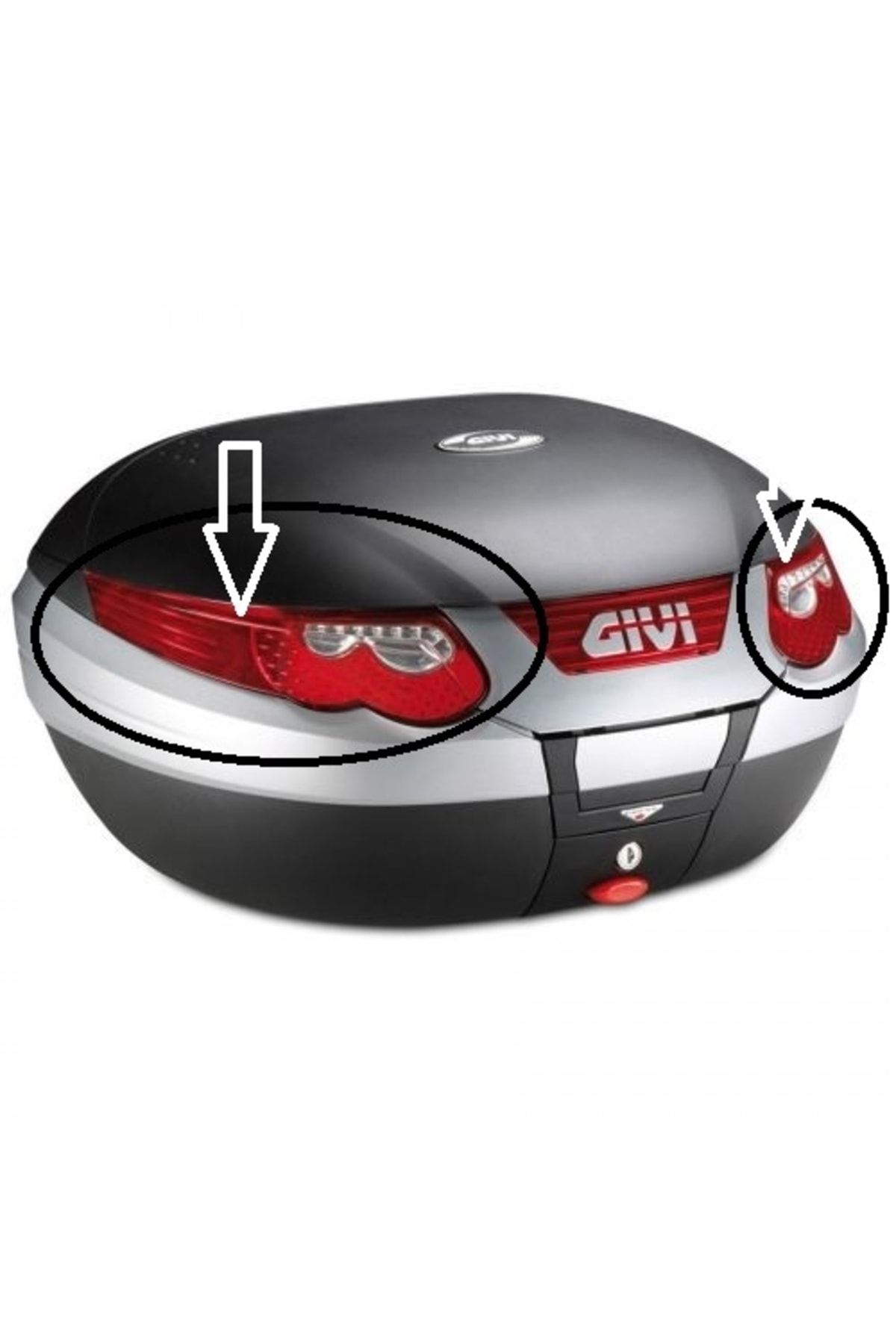 کیف موتورسیکلت موتور تیم بازتابنده Z696R E55 گیوی Givi