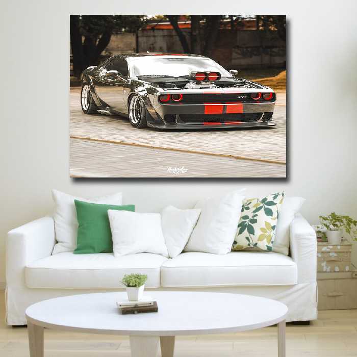 تابلو شاسی مدل ماشین آمریکایی کد 16