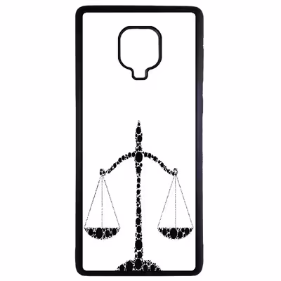 کاور طرح ترازوی عدالت کد 1146 مناسب برای گوشی موبایل شیائومی redmi note 9 pro/9s