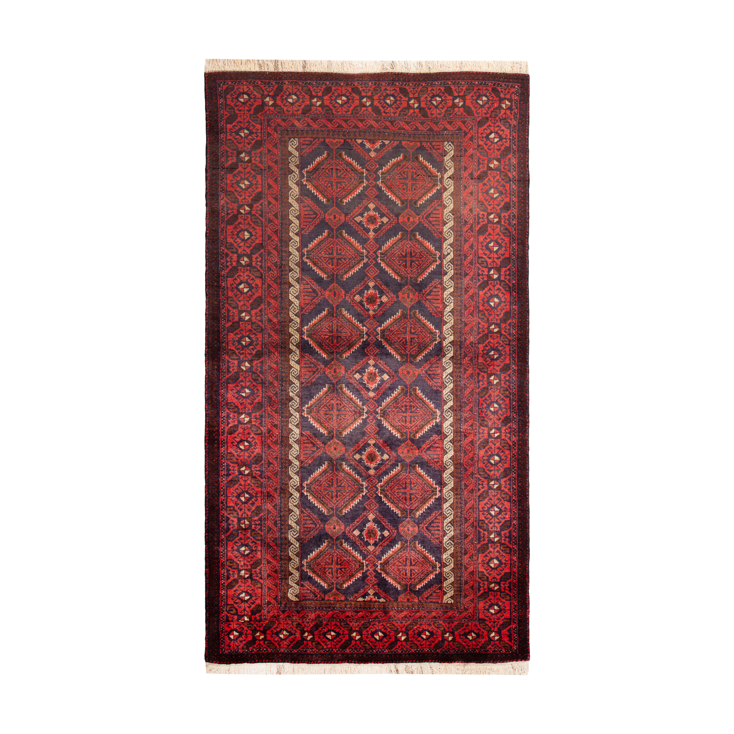 فرش دستبافت دو متری مدل بلوچ  کد  342826