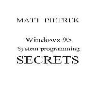 خرید و دانلود نسخه کامل کتاب Windows 95 System Programming Secrets