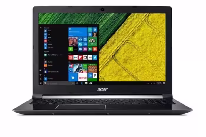 لپ تاپ ایسر Acer A715 با پردازنده Core i7، رم 12GB، حافظه داخلی 1TB HDD و 256GB SSD، صفحه نمایش 15 اینچ و گرافیک 4GB