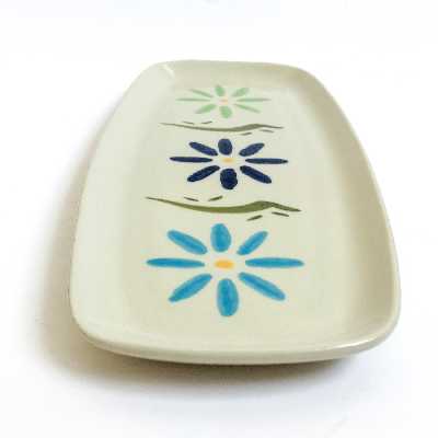 دیس سرامیکی طرح سه گل