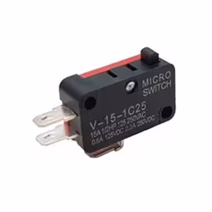 میکروسوئیچ بدون اهرم V-15-1C25 سایز بزرگ