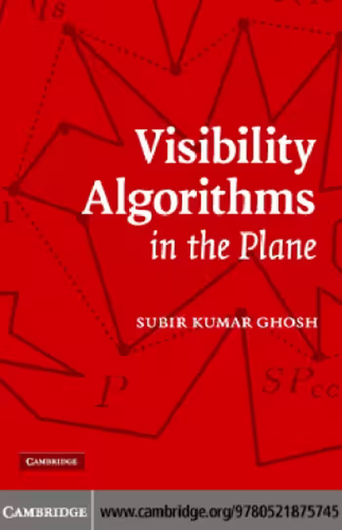 خرید و دانلود نسخه کامل کتاب Visibility algorithms in the plane