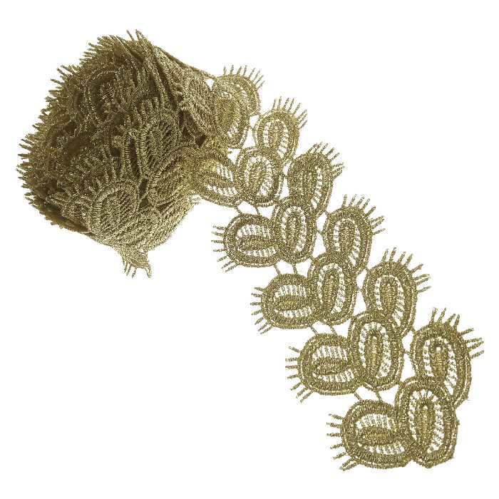 نوار یراق مدل لمه کد Y5540 طول 2.4 متر