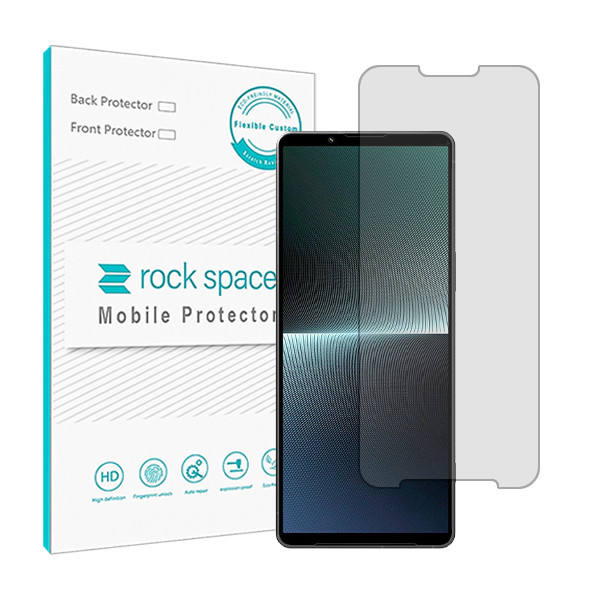 محافظ صفحه نمایش شفاف راک اسپیس مدل HyGEL مناسب برای گوشی موبایل سونی Xperia 1 V | کالا برتری