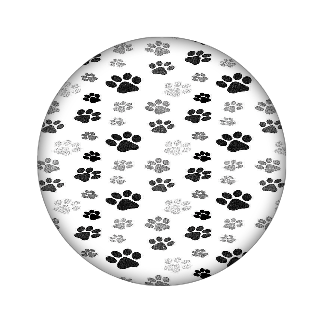 استیکر تزئینی موبایل مدل ردپای سگ کد 3574